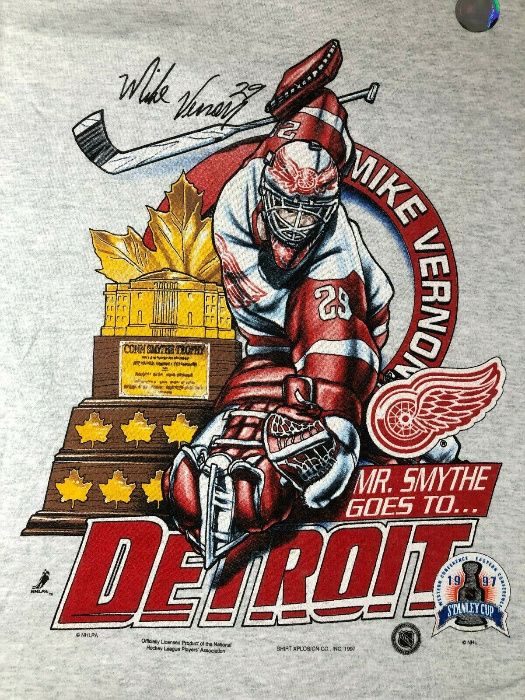 Detroit Red Wings Коллекционная футболка NHL Stanley Cup Champion 1997