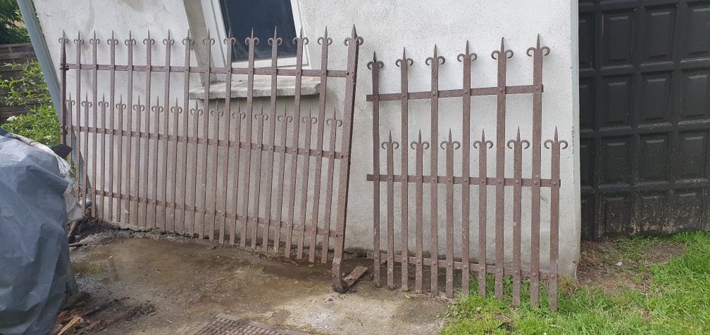 Płot/ brama kuta