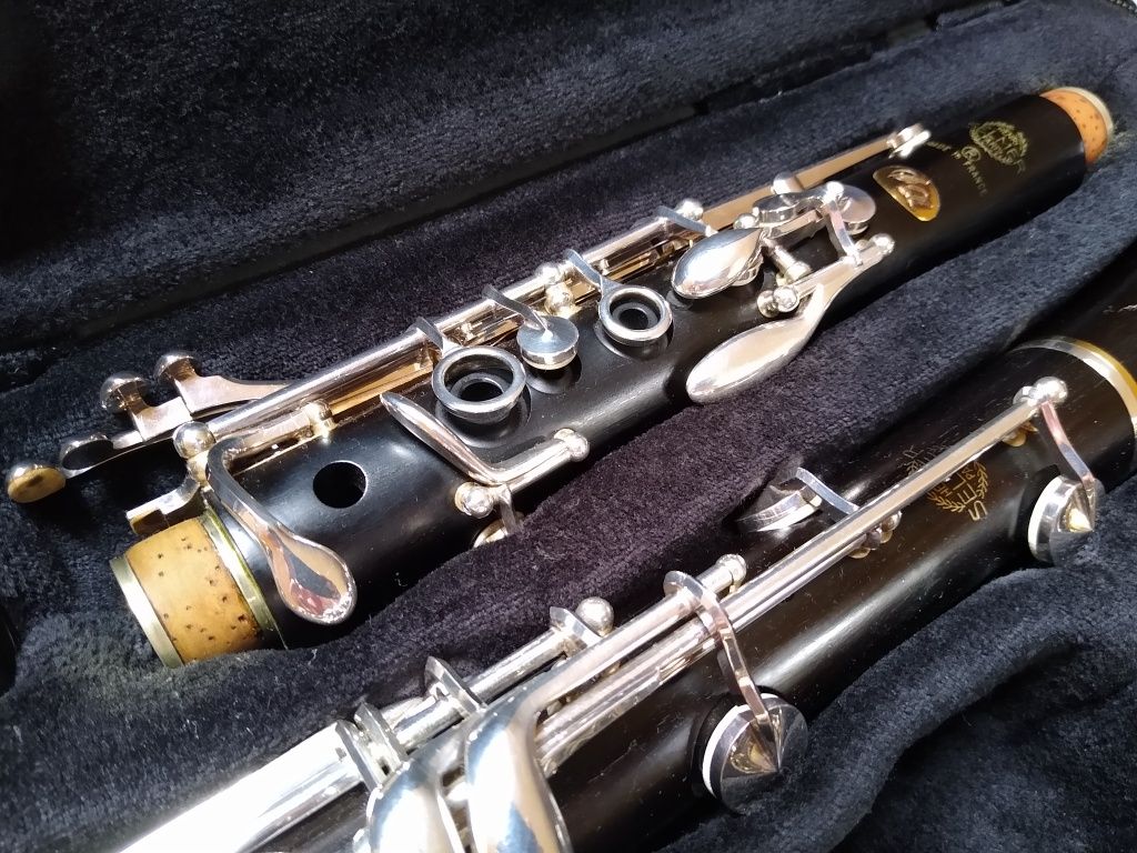 Komplet klarnet Selmer Signature in B,Saint Louis in A,idealne