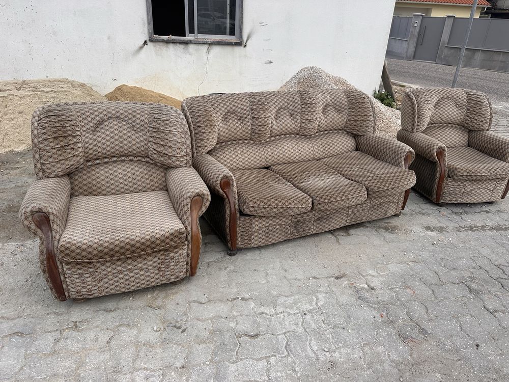 Conjunto sofas usados