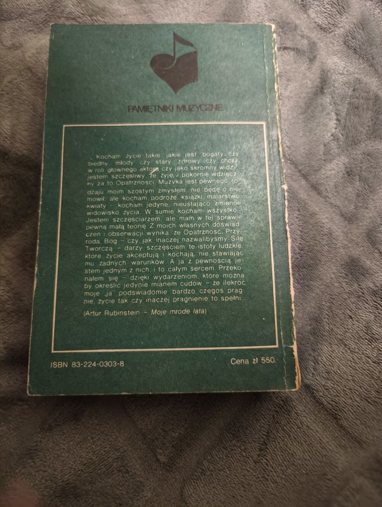 Moje młode lata A.Rubinstein