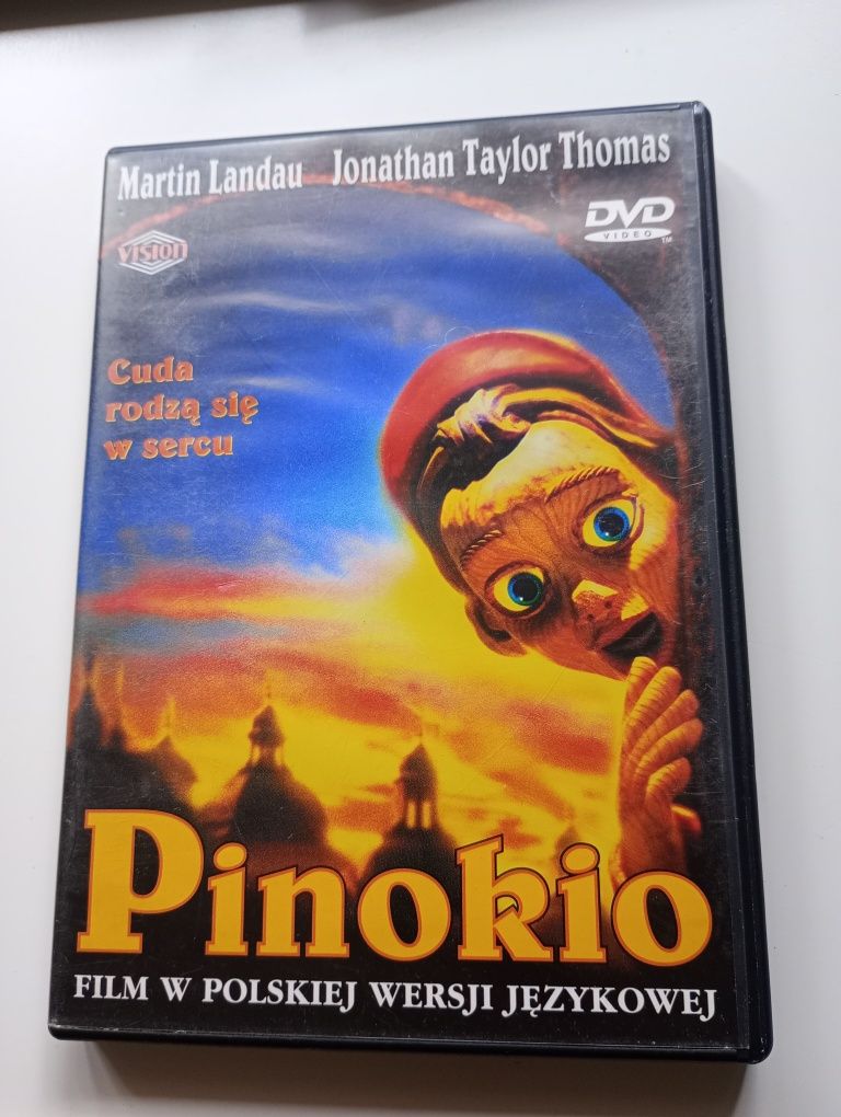 Pinokio Martin Landau, Jonathan Taylor Thomas DVD