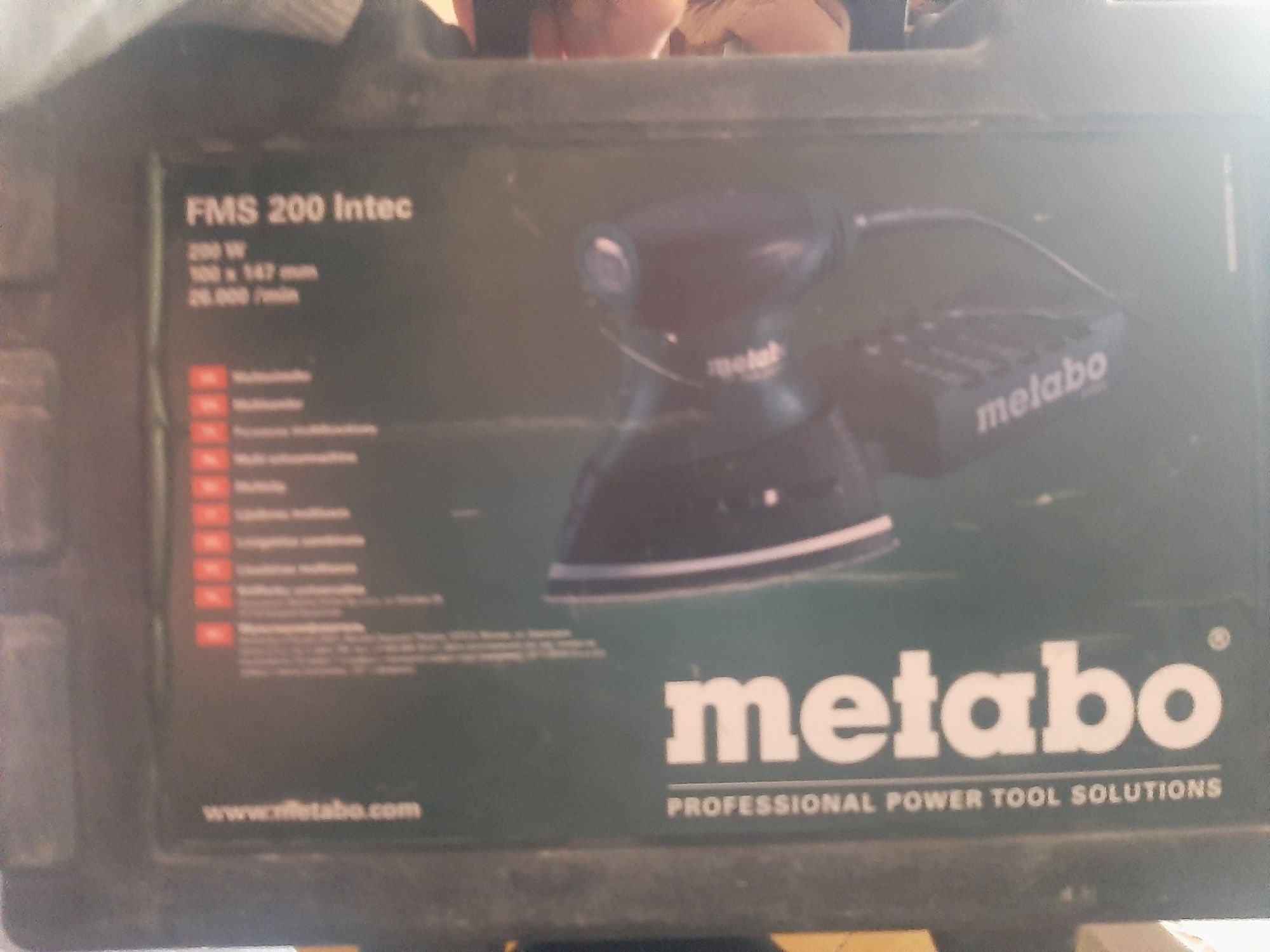 Вібраційна шліфмашина Metabo FMS 200 Intec