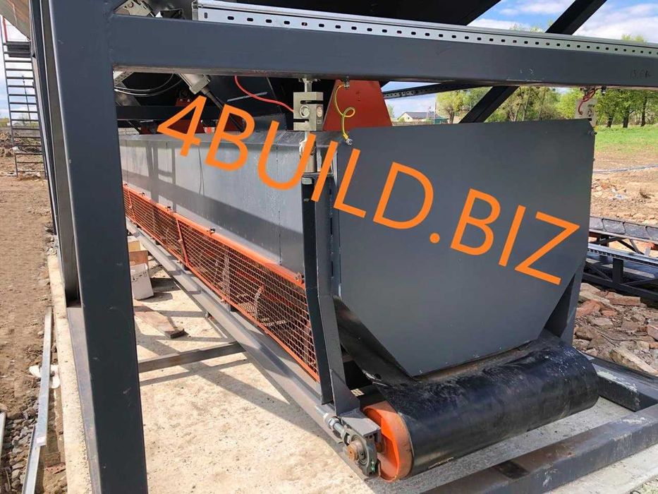 Бункера дозаторы, Бетонный узел, ленточный конвейер