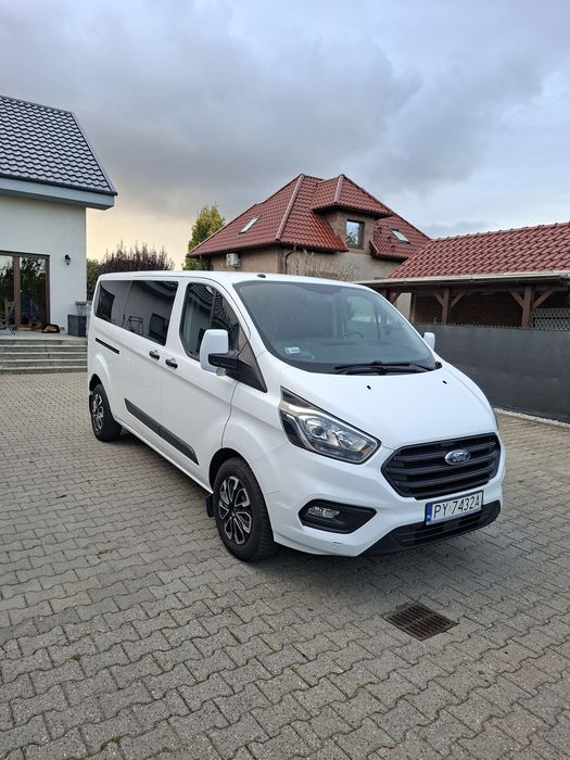 Ford Transit Custom 9 osobowy bezwypadkowy Poznań