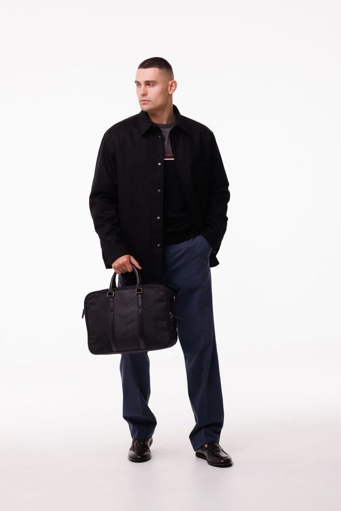Сумка шкіряна від ZEGNA. Оригінал.