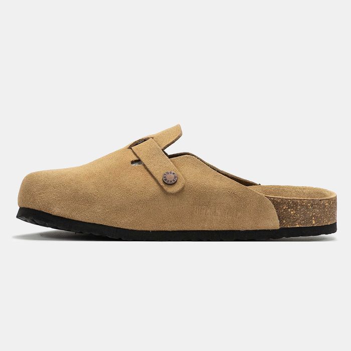 Клоги Birkenstock Boston premium мюлі