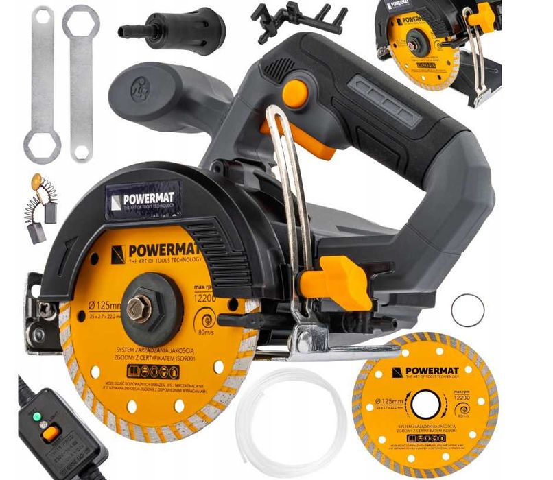 przecinarka tarczowa do płytek gresu glazury kamienia na wodę 1400W