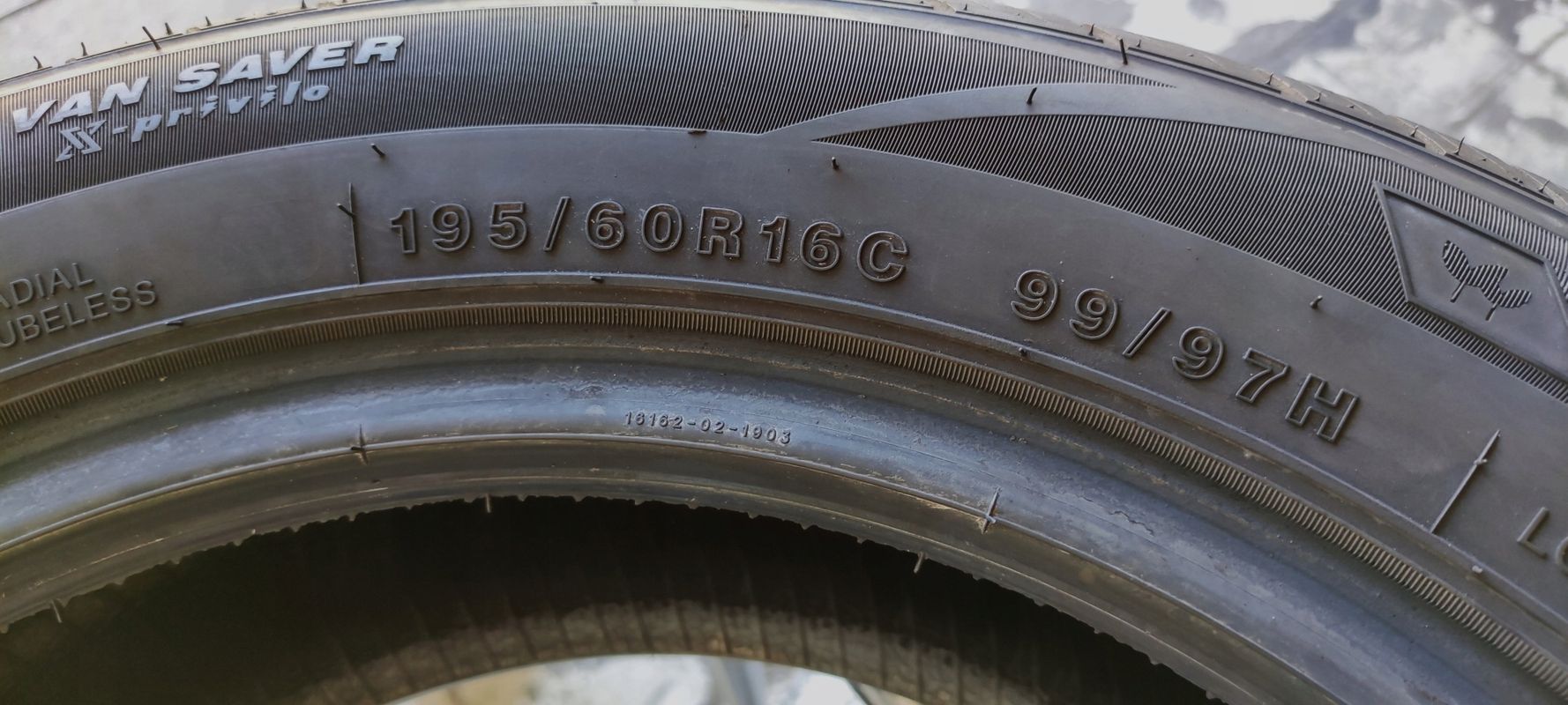 2x 195/60r16c Tracmax AllSeason VanSaver Asv01/99/97h Jak Nowe