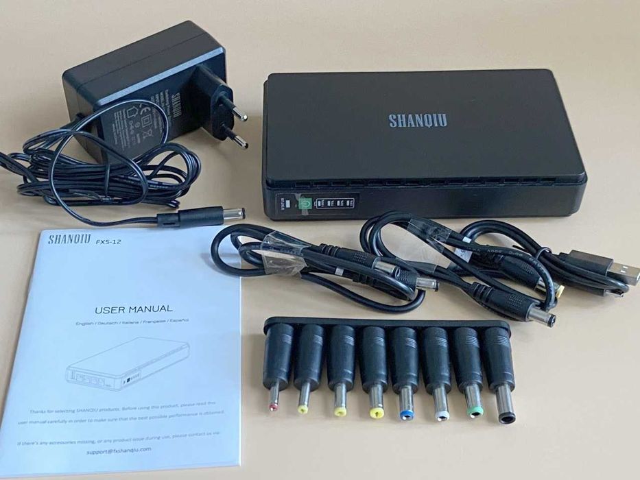 Павербанк для роутера Wi-Fi оптики 5/9/12 В 10000мАг