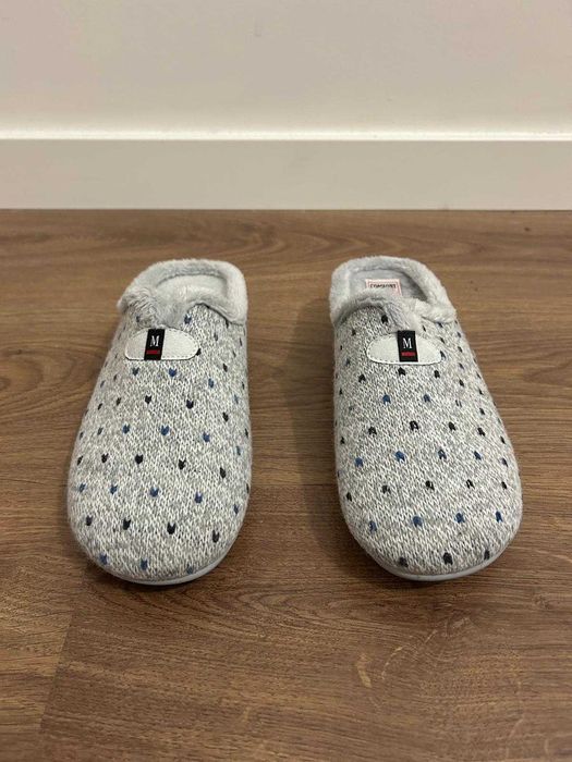 Pantufas Muster (ES) Cinzentas Mulher
