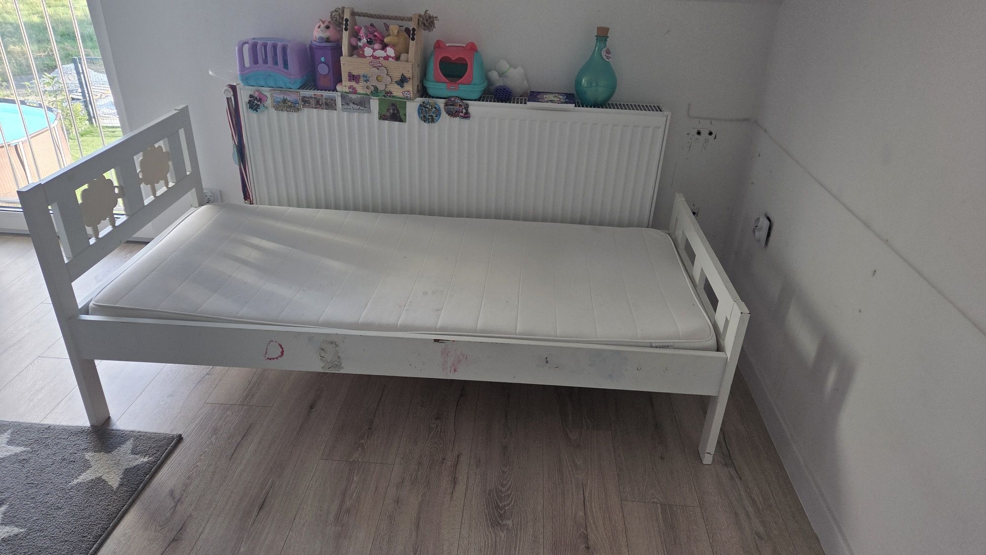 IKEA KRITTER Rama łóżka z dnem z listew 70x160 cm