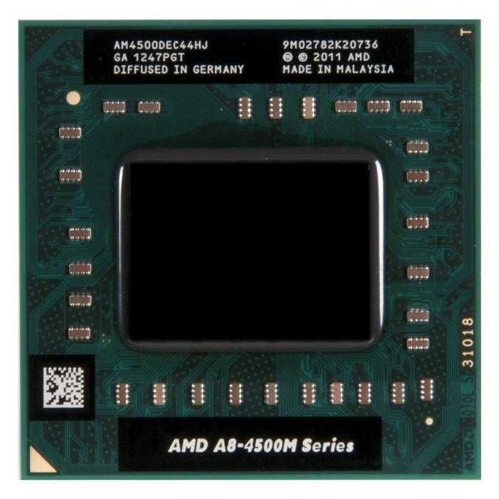 AMD A8 4500M Socket FS1r2 Процесор для ноутбука AM4500DEC44HJ 4500