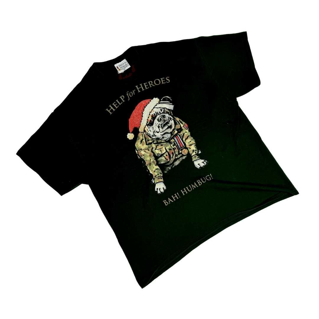 Help for Heroes military oversize T-shirt koszulka z dużym nadrukiem