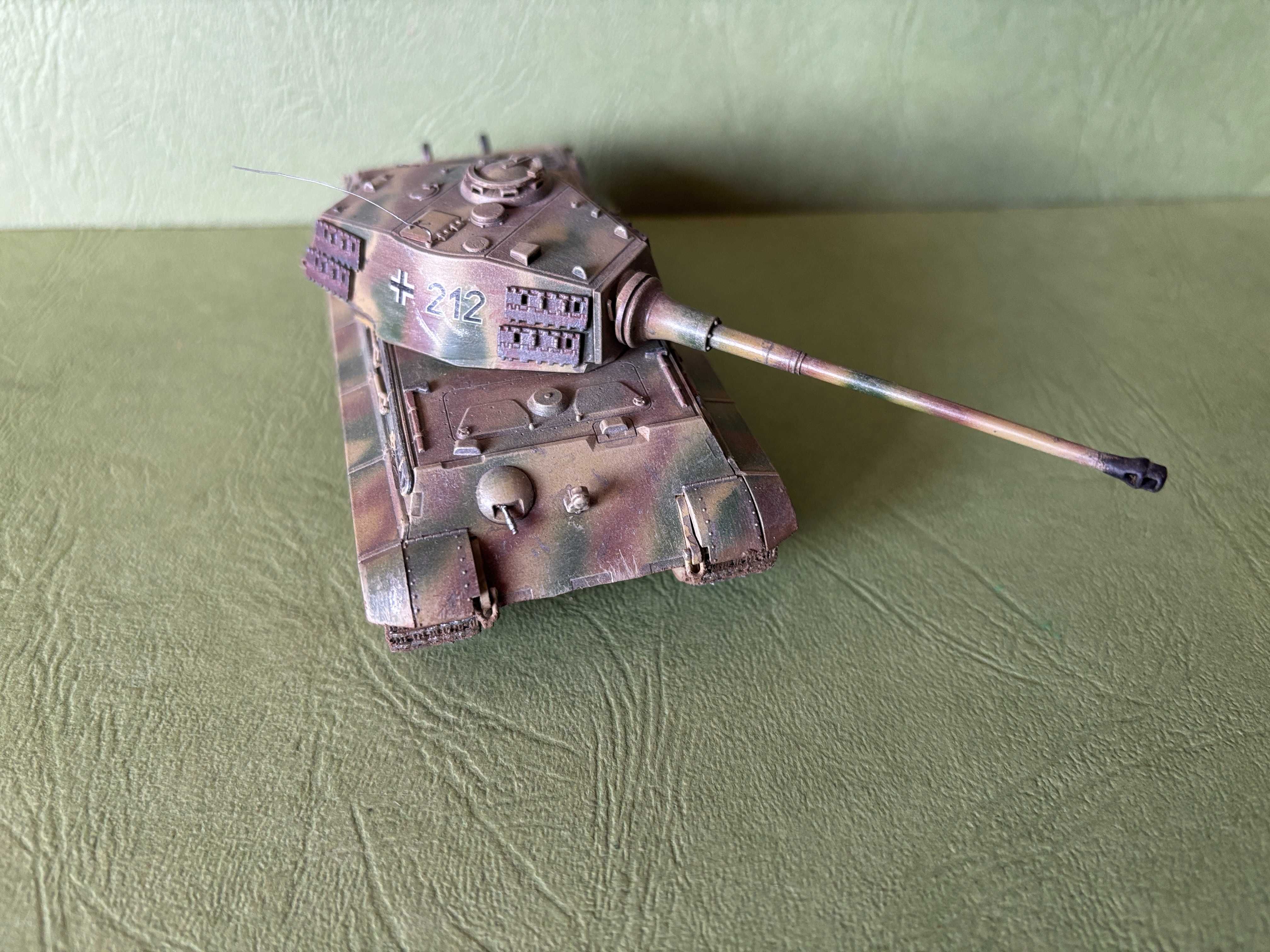 Tygrys II Królewski - model w skali 1/72