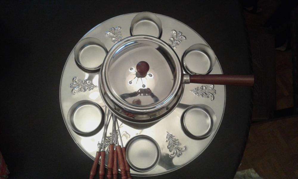 fondue artame inox novo - cozinha