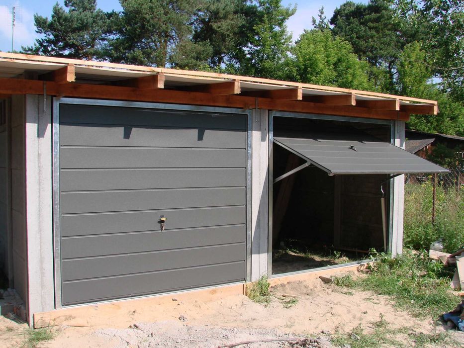 Brama Uchylna/Skrzydłowa RAL/BTX/Złoty Dąb/Dąb Bagienny/Orzech