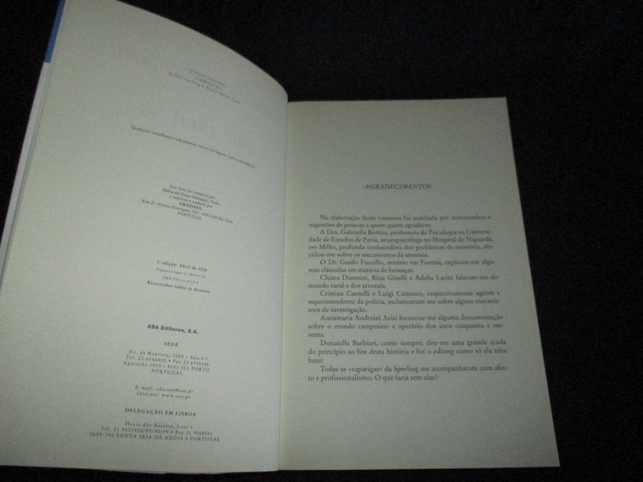 Livro 6 de Abril 96 Sveva Casati Modignani