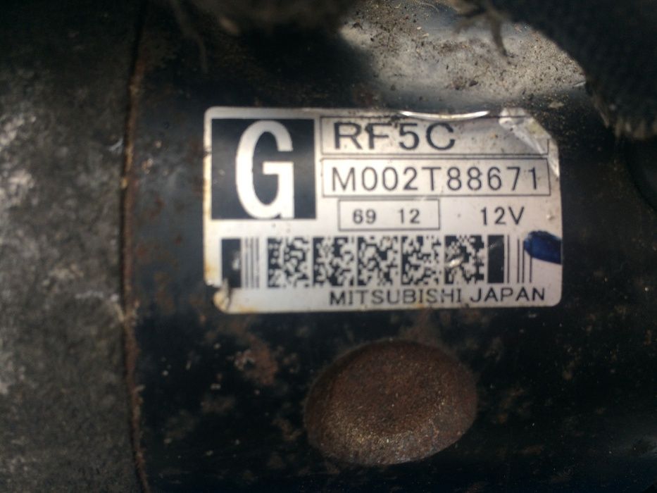 стартер Mazda 3 (BK 2.0 CD) 6 GG (2002-2007), MPV 2.0DI M002T88671