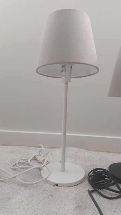 3 candeeiros de mesa