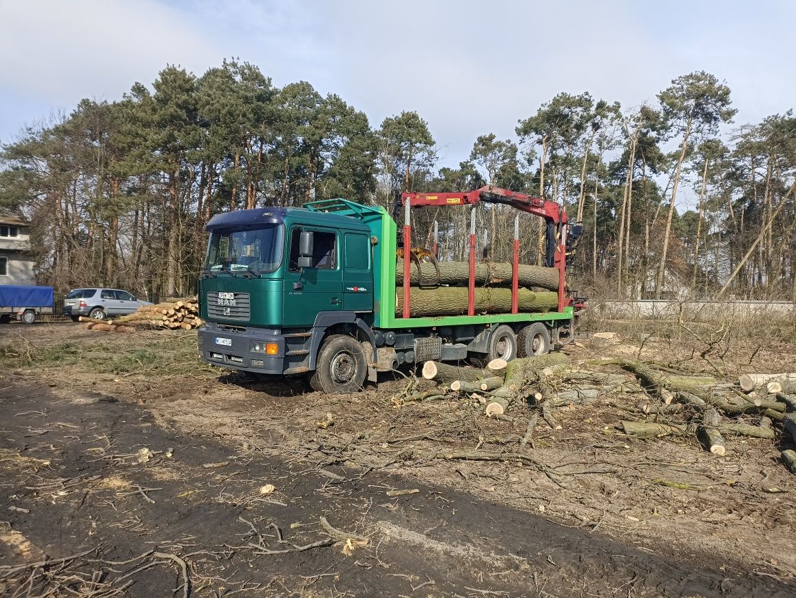 Drewno kominkowe i opałowe osika, sosna,brzoza. Transport drewna