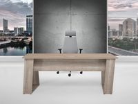 Secretária Axis Eco 1800x800x750mm Melamina para Escritório Novo