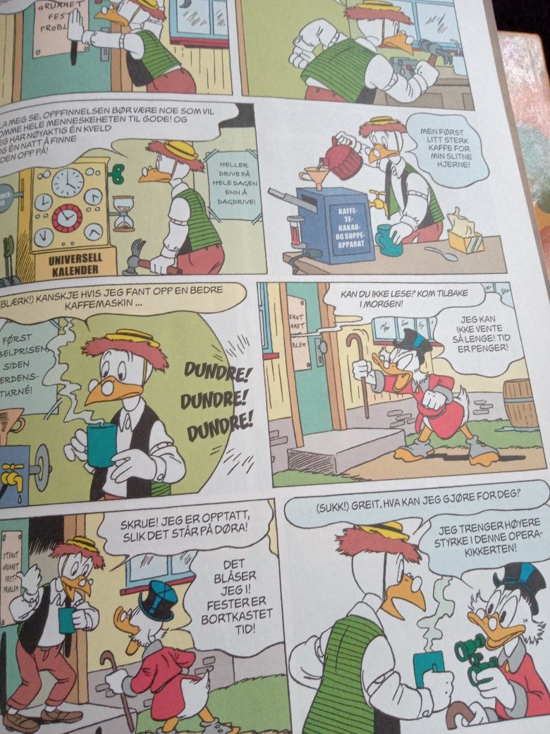 Komiks Śeiąteczny z 2014 Donald Duck.
