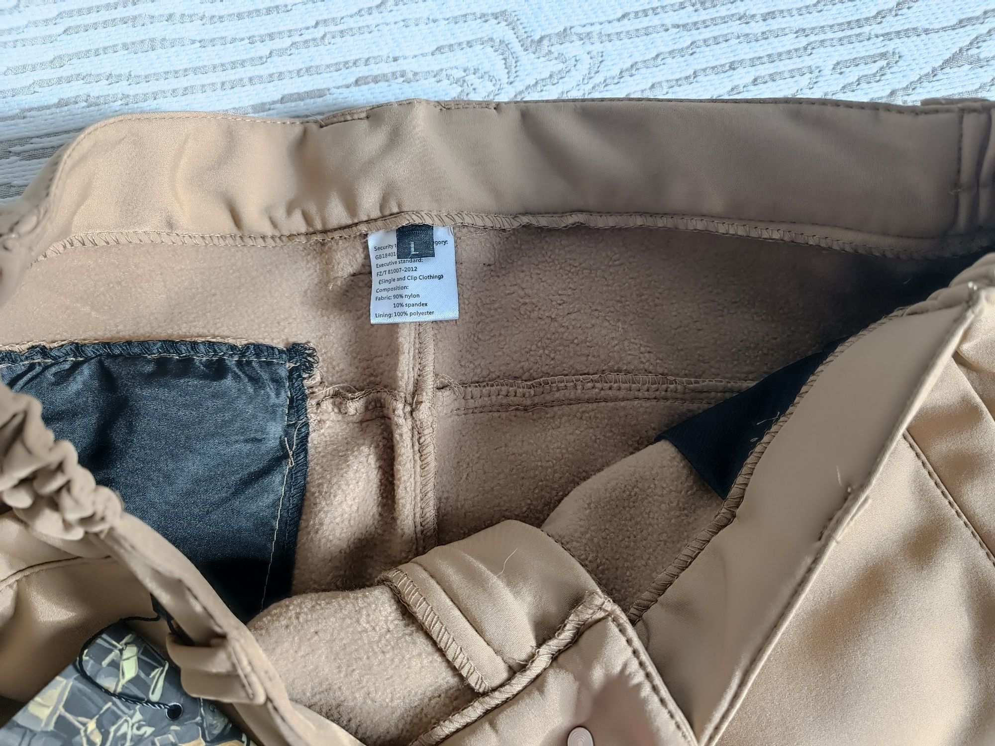 Conjunto casaco e calças de inverno para desportos ao ar livre