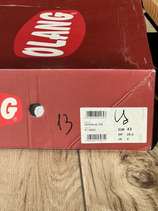 Чоботи зимові чоловічі 42 - 42,5 до -30 Olang Канада натуральна вовна