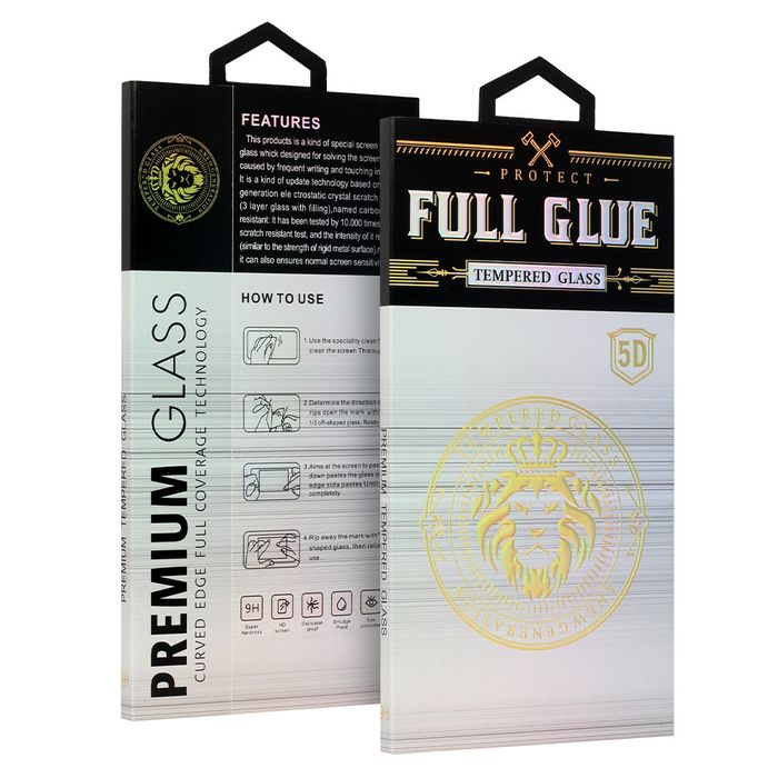 szkło HARD Full Glue 5D do REALME 13 PRO/13 PRO PLUS 5G CZARNE