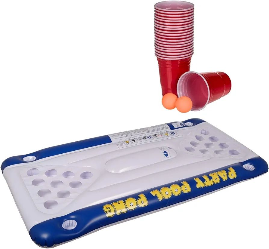 Party pool pong - materac wodny imprezowy