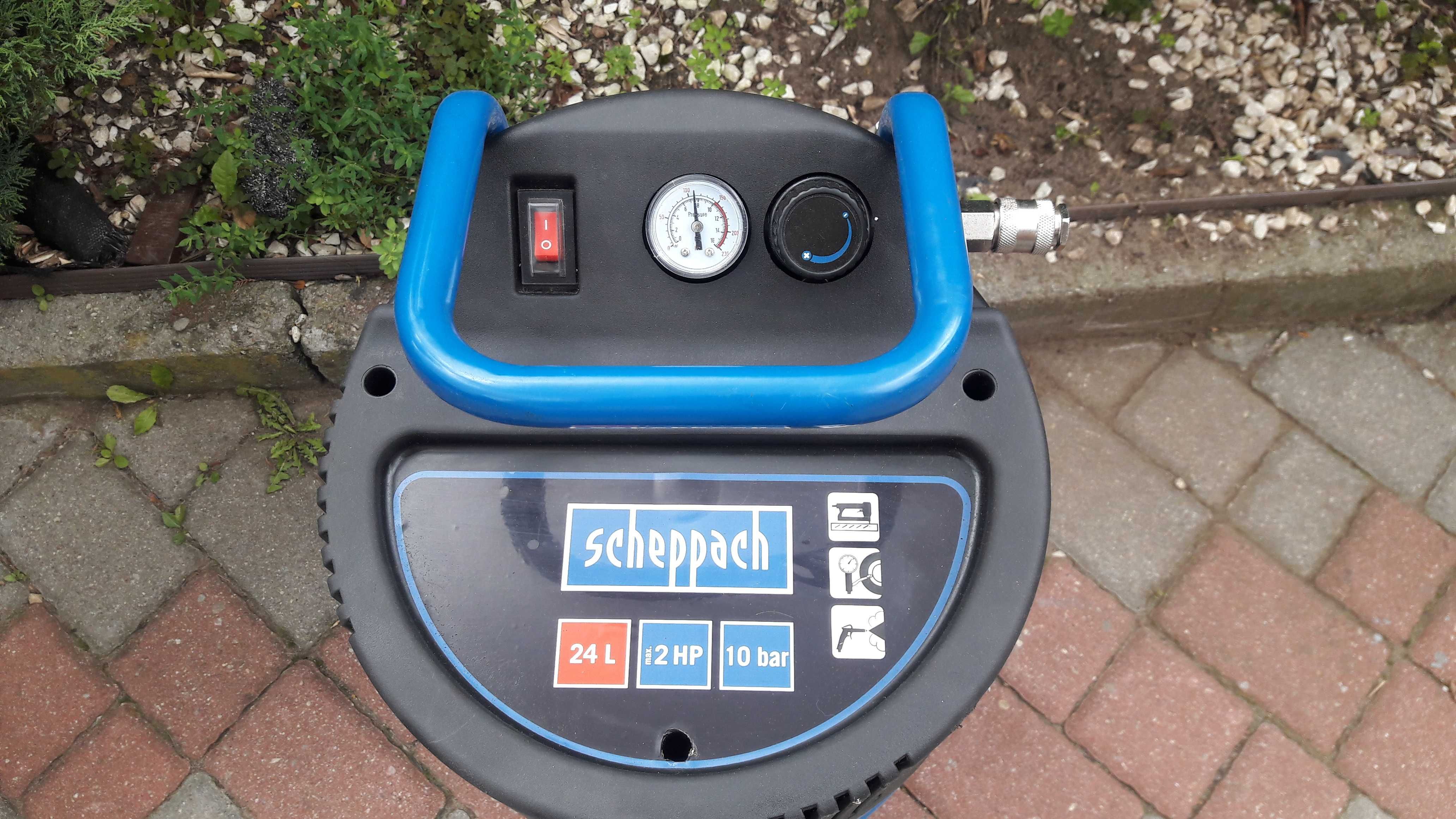 NOWY Kompresor Pionowy SCHEPPACH HC24V 24L 8 Bar