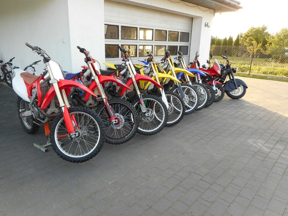 Yamaha YZ450F 2014 sprowadzona ładowanie