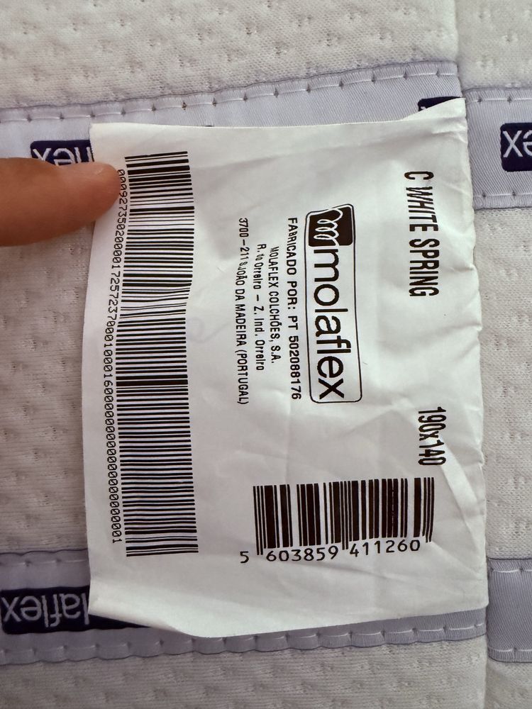 sommier 140 x 190 + colchao molaflex