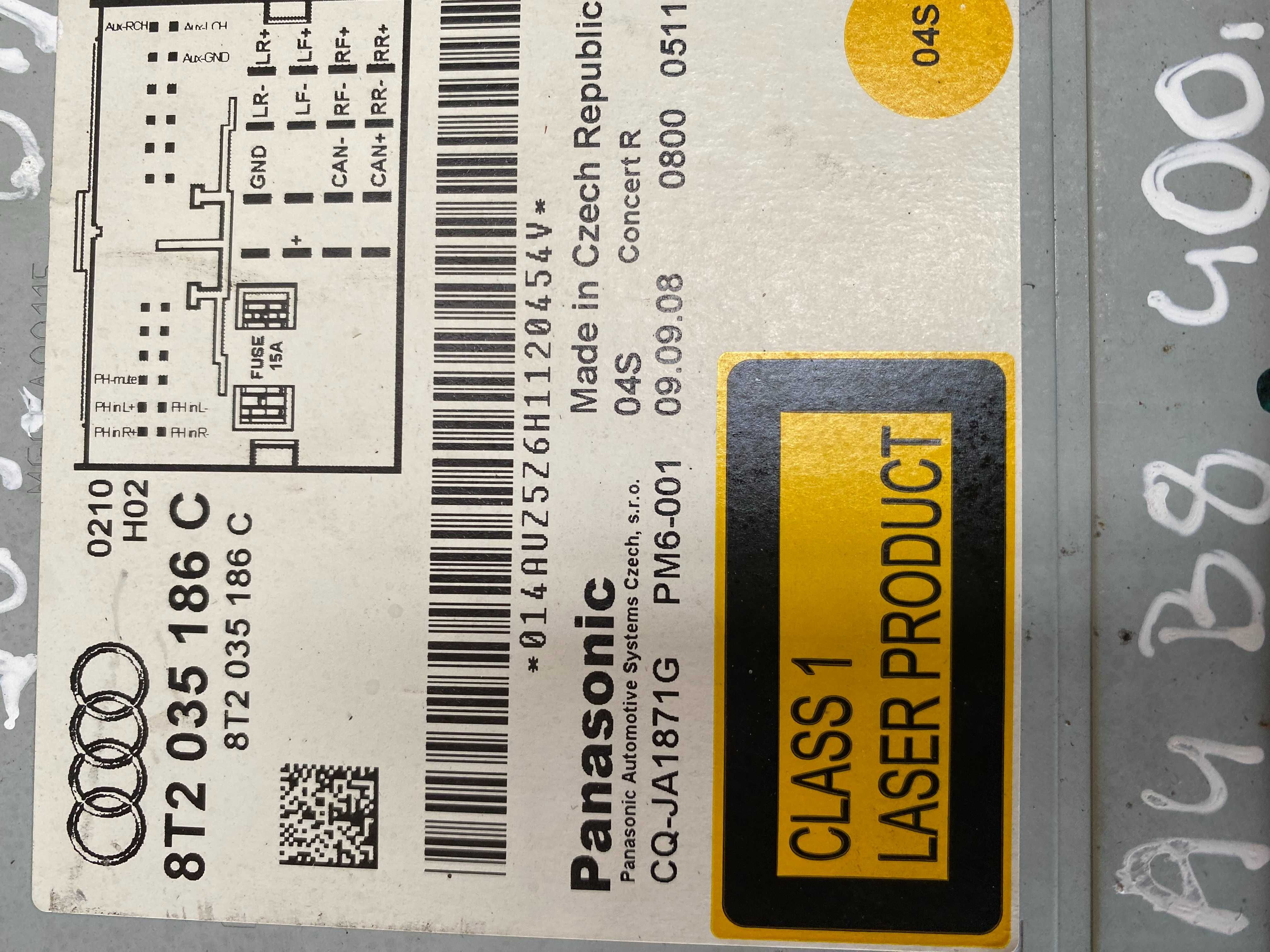 Radio Samochodowe Audi A4 B8