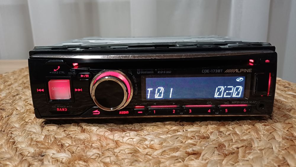 Radio samochodowe Usb Bluetooth Alpine CDE-173BT