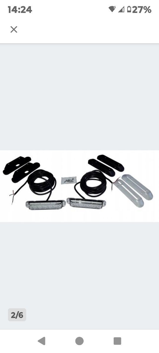 Lampy jazdy dziennej LED polskie fristom FT-300