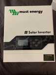 Інвертор MUST energy 3квт.  Mp19-3024 vm 
Energy 3 кВт, 24 В, МРР