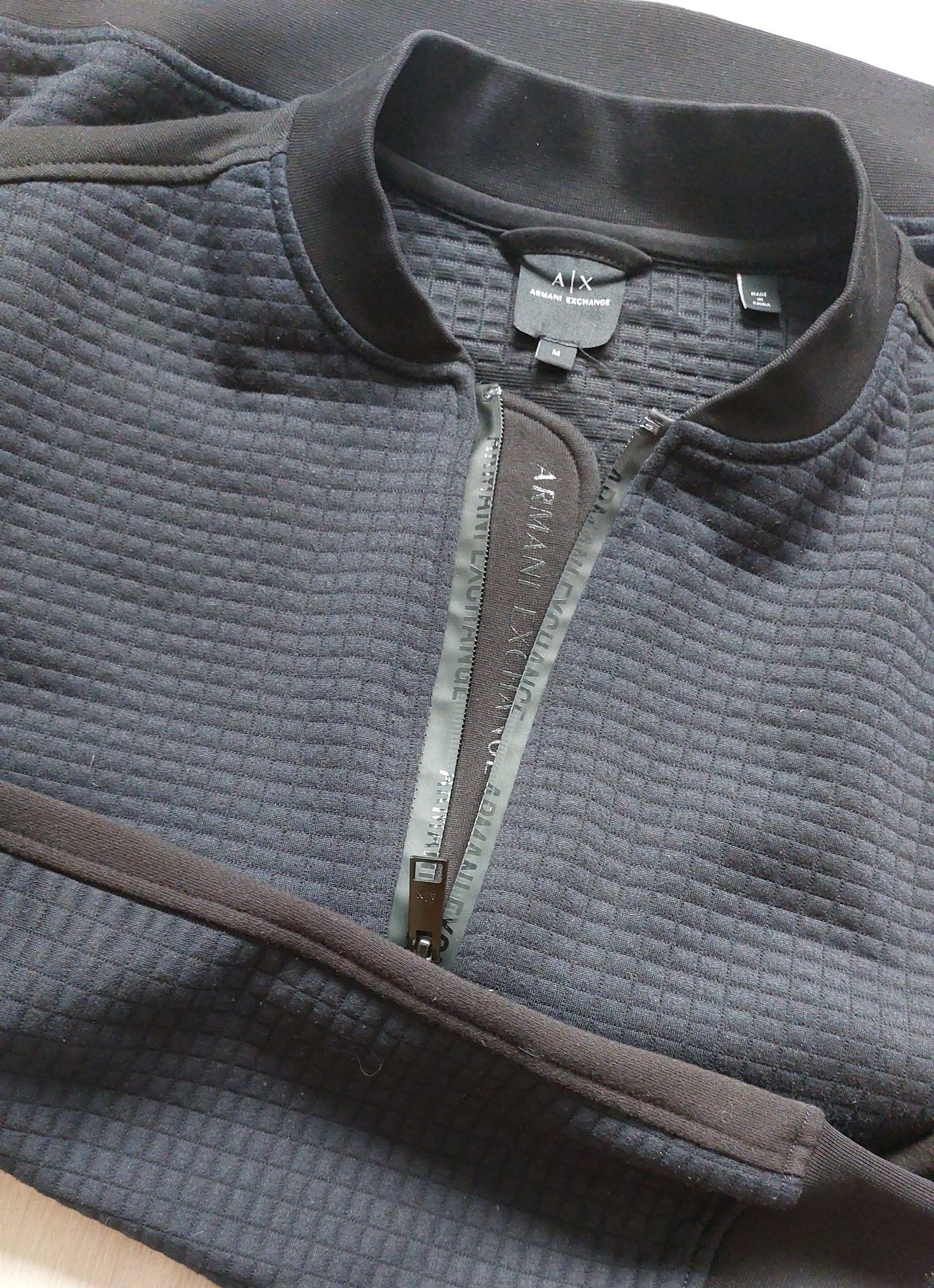 Armani Exchange nowa bluza męska rozpinana r. M