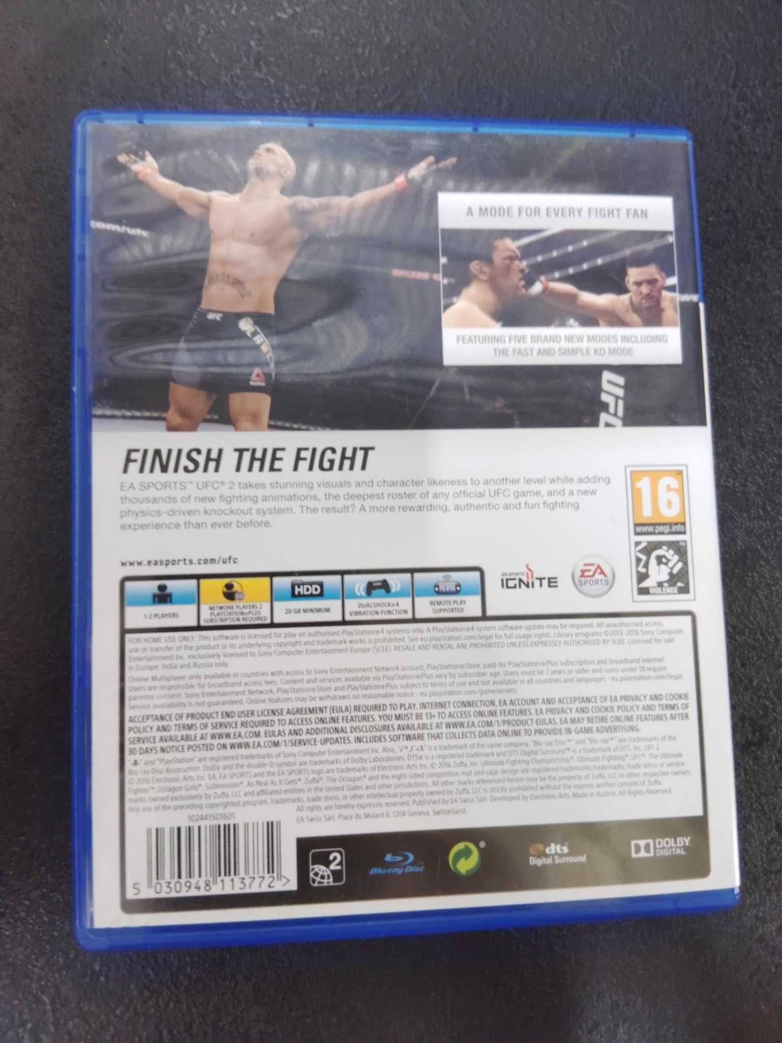 UFC 2 PS4 Angielska wersja gry