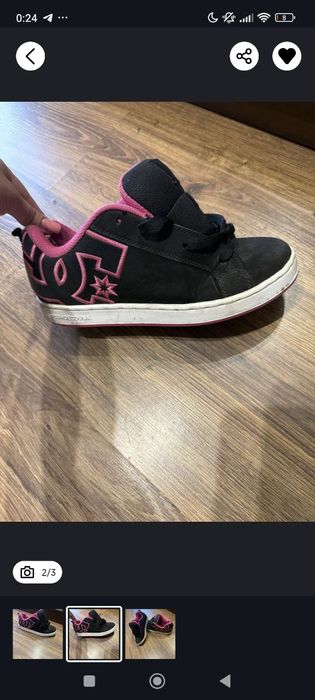 Продам кроссовки дутые DC