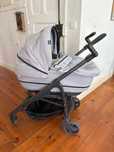 chassis + alcofa + carrinho Chicco (modelo Love Up) 0-36 meses