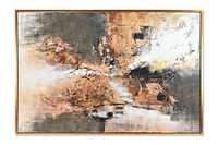 Quadro Abstracto Ocre - 156X4X106cm By Arcoazul Design