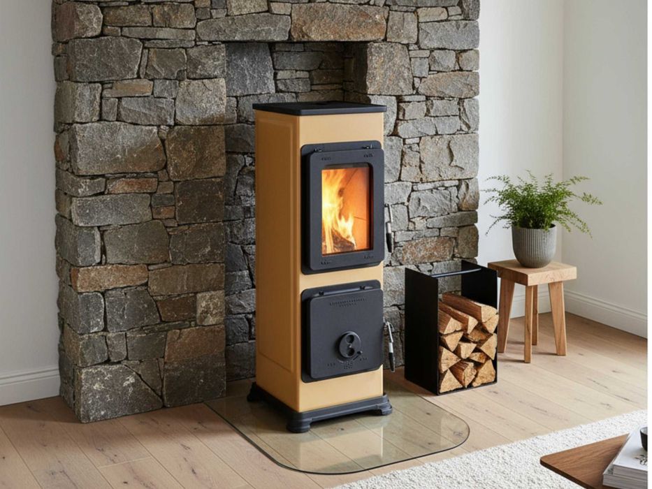 Piec piecyk koza kominek na drewno Thorma Bozen B 5kW ECODESIGN A+