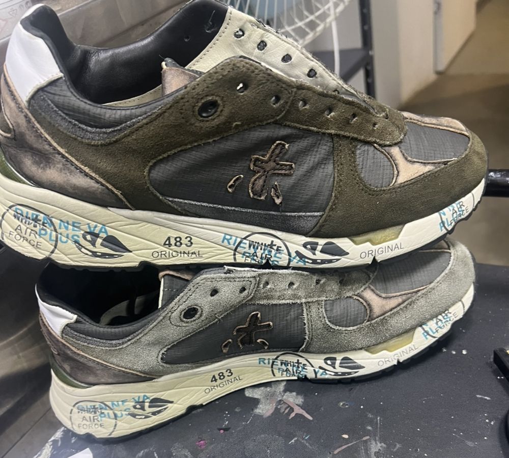 Професійна чистка та реставрація взуття nike new balance premiata