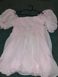 Vestido shein rosa