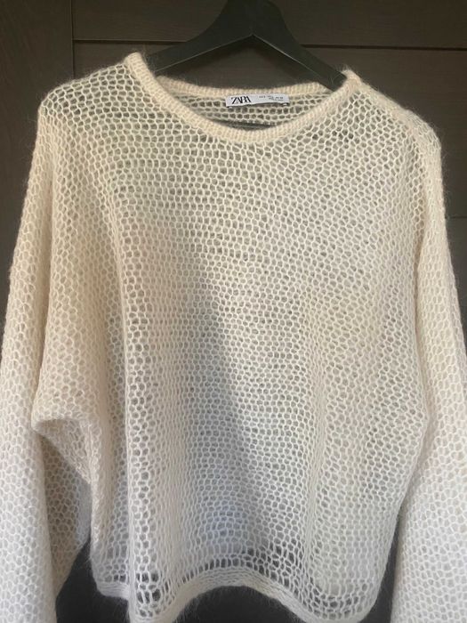 nowy wełniany sweter Zara