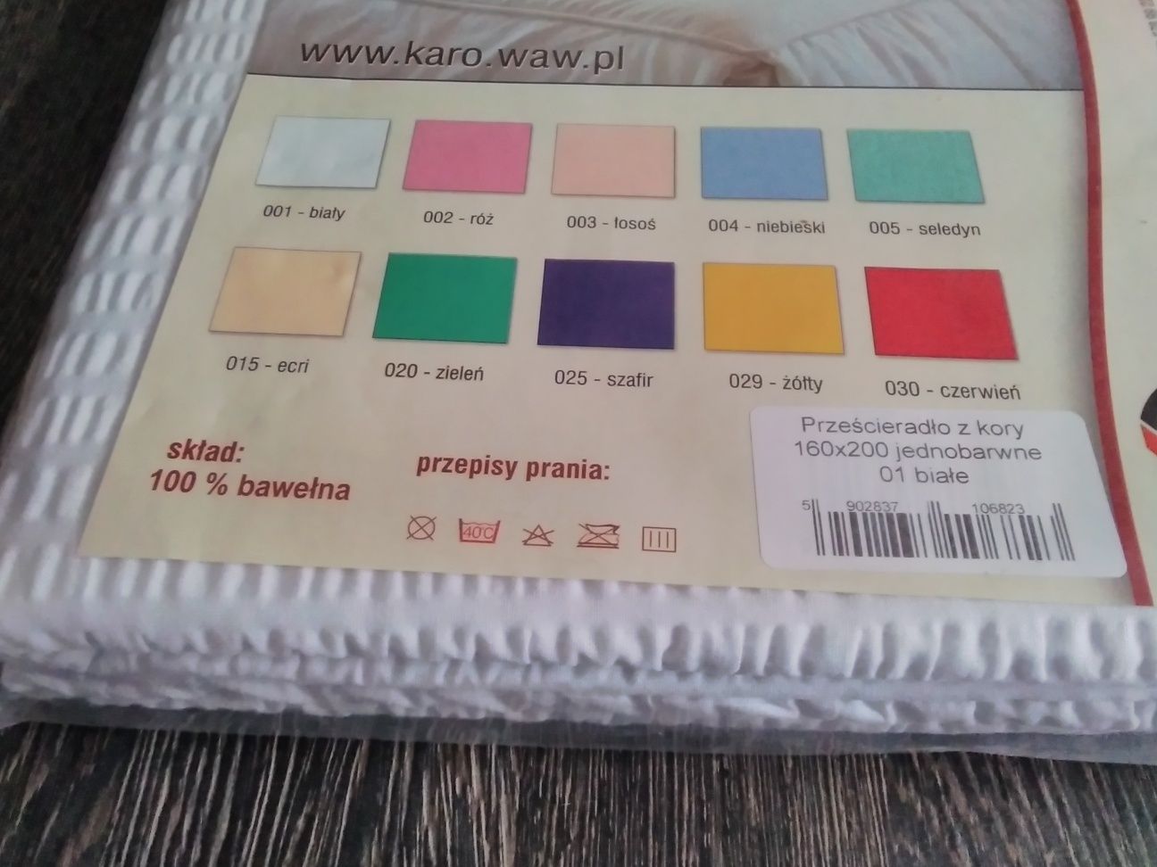 Prześcieradła z kory