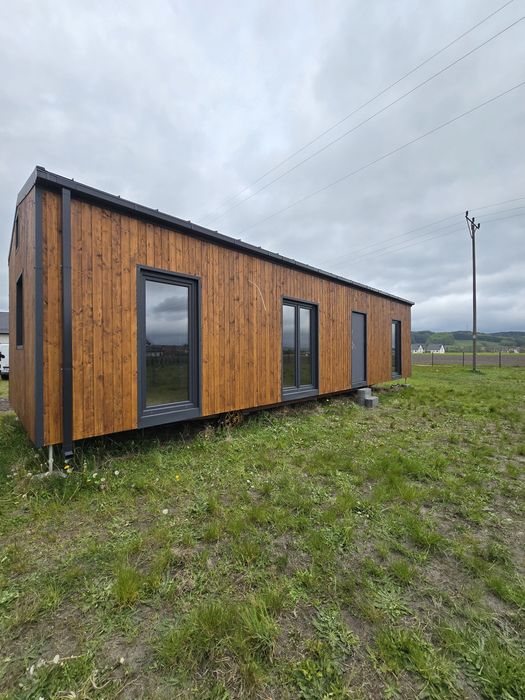 Dom Całoroczny 50m 2 Sypialnie, Bez Pozwolenia Konstrukcja Stalowa