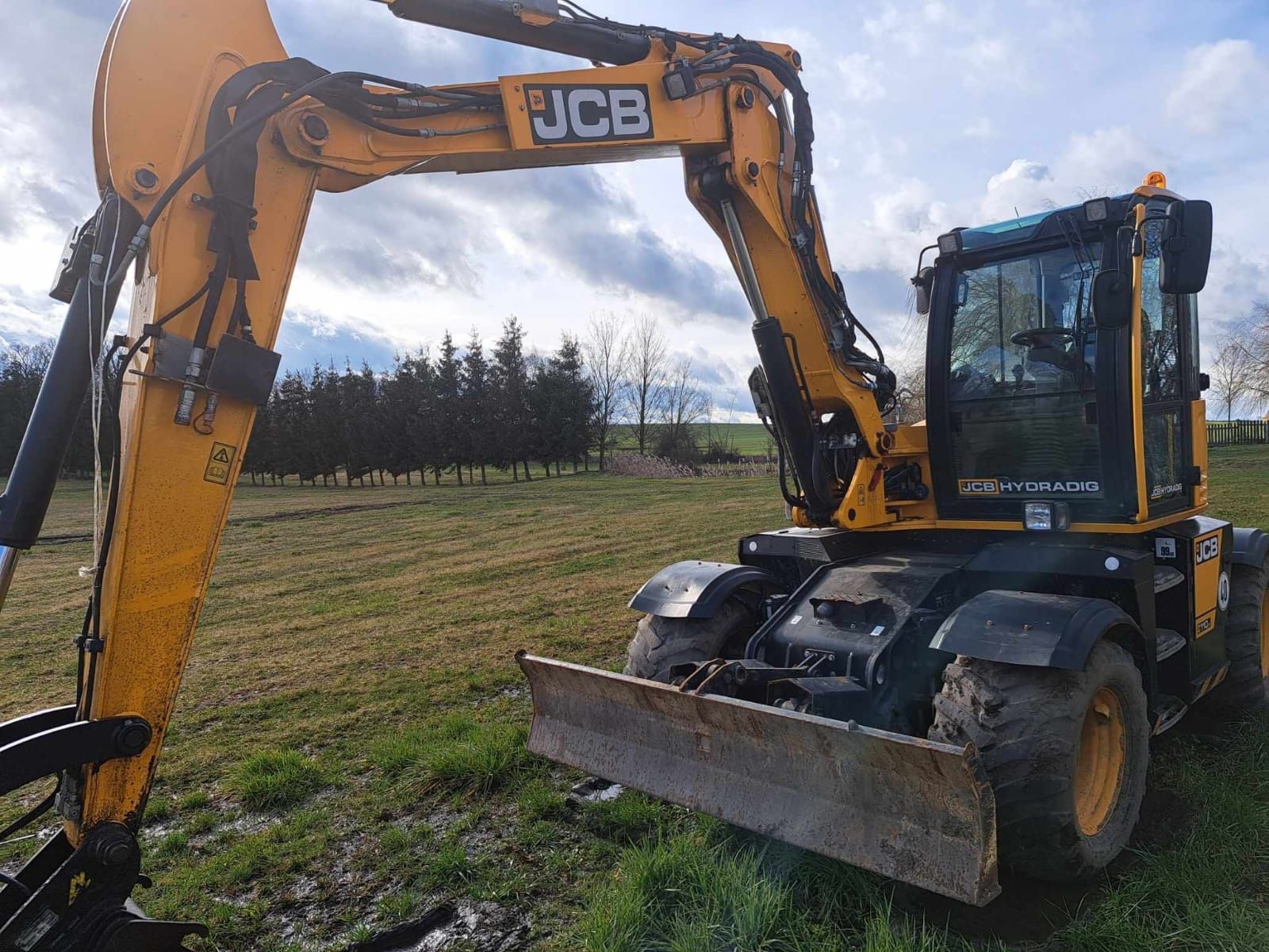 Jcb hydradig koparka kołowa